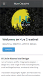 Mobile Screenshot of huecreatives.com